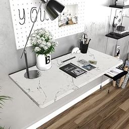 QARA Wooden Wall Table 24x31 Inches | Wall Mounted Table | Wall Mount Table-32