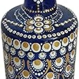 Bottle Art- Mandala Designed Bottle Art-image-49