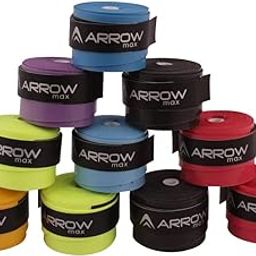 Arrowmax Professional Full Dotted Anti Slip Racket Grips (Set of 5)-18