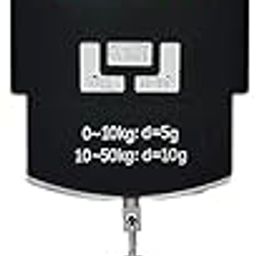 Digital 50 Kg Weighing Scale with Metal Hook Black | Electronic 50kgs Digital Luggage Weighing Scale | Heavy Duty Weight Machine for Home, Kitchen, Traveling-image-38