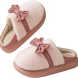 Warm Winter Slippers Flip Flops Women Fashion Fur Slip on for House and Bedroom Slides & Home Indoor-image-10