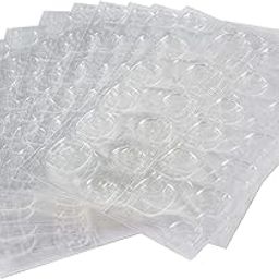 Lobe Miracle 10 Sheets Adhesive Tabs Waterproof Breathable Glue Tabs Double-Sided Nail Jelly Sticker Super Sticky Fake Nail Glue Stickers Transparent Flexible for Manicure-18
