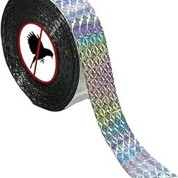 Bird Scare Tape | Holographic Reflective Bird Tape | Length 150 feet Width 50mm - 3 Rolls-image-57