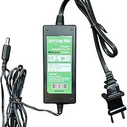 Rhythm Pro Power Adapter for Roland Keyboards-for Roland BK3 Keyboards e.t.c,Black-16