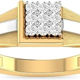 Aucent by PC Jeweller The Gary 18KT Yellow Gold and Diamond Rings-image-84