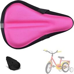 Liyamobu Kids Gel Bike Seat Cushion Cover for Boys & Girls, 9"x6" Breathable & Extra Soft Memory Foam Children Bicycle Saddle Pad with Water&Dust Resistant Cover-10