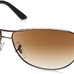 Men Gradient Brown Lens Pilot Sunglasses - 0RB3342I004/5160-45