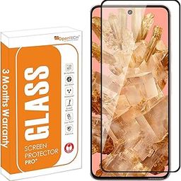 OpenTech® Military-Grade Tempered Glass Screen Protector Compatible for Google Pixel 8 with Edge to Edge Coverage and Easy Installation kit-20