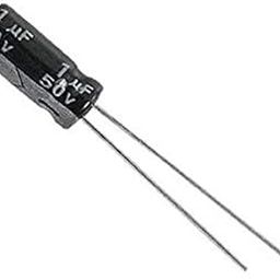 Yellow Tommy 100 Pcs 1 UF 10v Ceramic Disc Capacitors | 5mm Pitch | DIP Through-Hole Type | Ideal for DIY, Arduino, Breadboard, and Electronic Circuit Projects-image-1