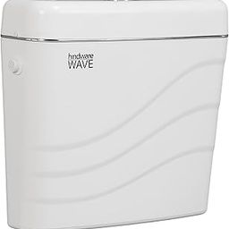 Hindware Designer Plastic Cistern For Bathroom | Made Of Pvc | Single Flush | With Patented Odoriser Slot | Wave-picture-6
