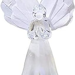 Florals Solar Fiber Optic Wings Angel, Garden Decor Stake Color Changing Yard LED Light-image-3