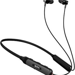 pTron Newly Launched Tangent Evolve with 34Hrs Playtime, HD Mic, Pristine Sound, Bluetooth V5.3 with Dual-Device Pairing Wireless Neckband, Voice Assistant, Type-C Fast Charging & IPX4 (Black)-10