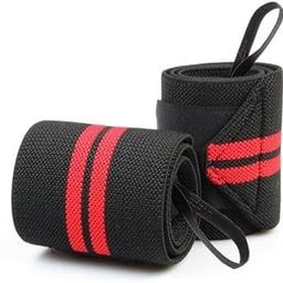 Cotton Wrist Band for Men & Women, Wrist Supporter for Gym Wrist Wrap/Straps Gym Accessories for Men for Hand Grip & Wrist Support While Workout (1 Pair)-picture-8