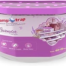 ZORBIT Damptrap Moisture Absorber And Odor Remover For Wardrobes, Bathroom Cabinets, Cupboards, Shoe Racks, Kitchen Closets, Lockers, Storage Compartments, Almirah - (Lavender) - Granule, 316 G-image-93