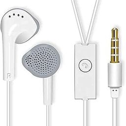 In-Ear Headphones Earphones for Samsung Galaxy On6, ON 6, Samsung Galaxy On7 (2016) / On 7 2016, Samsung Galaxy On7 / Samsung on7 On 7, Samsung Galaxy On7 Pro / On 7 pro, Samsung Galaxy On8 / Samsung On 8S Earphone Original Like Wired Stereo Deep Bass Head Hands-free Headset Earbud With Built in-line Mic, Call Answer/End Button, Music 3.5mm Aux Audio Jack Original YS 1K4| (WHITE)-10