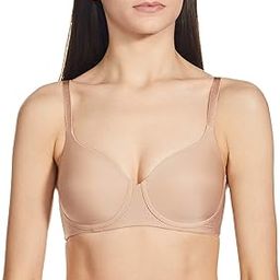 Padded Wired Invisible T Shirt Bra(110I401 5G C 34/75_Smooth Skin)-image-36