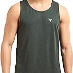 Men's Scoop Neck Anti Microbial Gym Vest - (MTP757_Parnt)-image-28