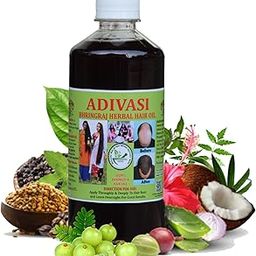 BHRINGRAJ HERBAL HAIR OIL (Made By Tradditional Method Of Tribal People) 500ml Pack Of 1-image-6