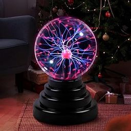 SHOPZILLA Plasma Ball/Light/Lamp, Static Electricity Globe Electric Lightning Ball, Touch Sensitive, USB Powered, Amazing Gift for Parties, Birthday and Holiday, 3 Inch, for Age Over 14 Years Old-image-77