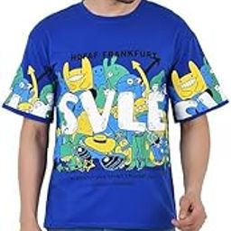 Half Sleeve Designer Printed T-Shirt for Men - Youth Style Edition| Cotton T-Shirt for Men-image-27