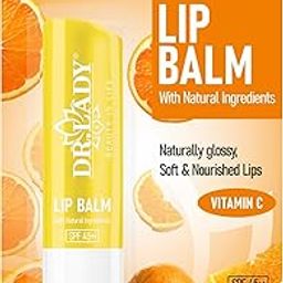 ADOERE Lip Balm with SPF 45++ For Daily Care, Hydrating, Natural Glowing Lips for Moisturization, Soft And Naturally Brightens Lips, Lipbalm for Dry & Dark Lips (Vitamin C)-1