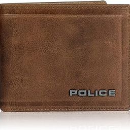 Men's Metal Bi-Fold Coin Wallet | Leather Purse with 4 Card Slot, 2 Currency Compartment, 2 Slip-in Pockets, 1 Coin Pocket - Brown-10