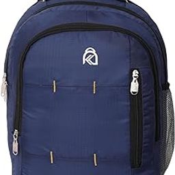 Kyros Large 35 L Laptop Backpack ECHO 4.0 Unisex Smart Backpack College Bags School 35 L Laptop Backpack (Blue) k_y-4EYE-NAVY-image-48