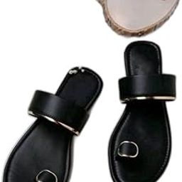 Stylish women's'Black flast Elegant Women’s Flats for Office & College Wear |Soft Cushioned Footwear for Women New Collection-image-33