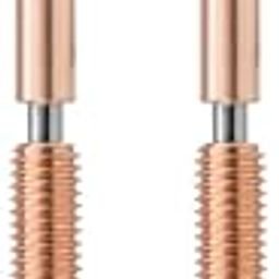 K2 Plus Nozzle Kit, 3D Printer xirbbo 2 pcs 0.6mm Nozzle Unicorn Quick-Swap 3D Printer Nozzle Kit, Copper Alloy and Hardened Steel Nozzle Suitable for Creality K2 Plus 3D Printer-image-0