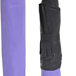 Purple Solid Waterproof Compact 3 Fold Magic Umbrella With Cover (FLUB-1029-Purple)-image-31