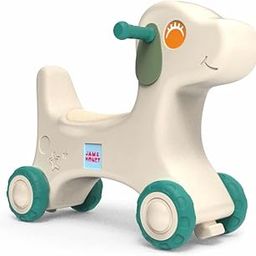 Amazon Brand - Jam & Honey Baby Puppy Push Ride-On | for Kids 1-4 Years Old | Non-Toxic | Durable and Safe | Upto 20kgs Weight | Green-5