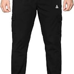 NS Lower for Men's Solid Black Track Pants | 4 Pocket NS Lower | Comfortable Activewear for Gym, Sports & Casual Wear-image-4