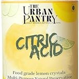 THE URBAN PANTRY Food Grade Citric Acid | Multi-Purpose Natural Preservative & Sour Agent for Cooking, Baking, Pickling & Cleaning | Multipurpose Use | 100% Pure | 250 Gram-image-66