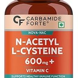 Carbamide Forte N-Acetyl, L-Cysteine 600mg (NAC) - 60 capsules, 1 count-2