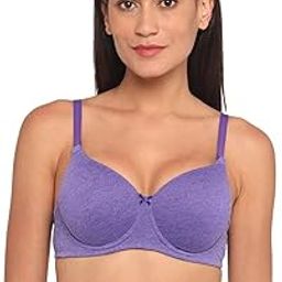 Padded Wired 3/4th Coverage T-Shirt Bra for Women - Prism Violet-picture-49