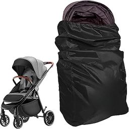 Phillin Baby Stroller Dust Cover - Weather Resistant and Stylish Protection for Your Child’s Stroller | Waterproof Rain Travel Bag Stroller's - Large Size-25