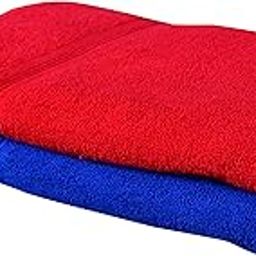 COMFORT WEAVE 100% Cotton 380 GSM / 70 X 140 cms Large Bath Towel (Pack of 2 Pieces, Multicolor)-image-62