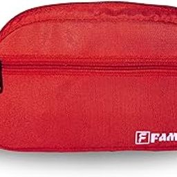 Unisex Multipurpose Daily Use/Travel & Toiletry Water-Resistant Organiser Pouch (RED)-image-4