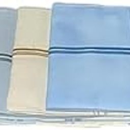 Men's Cotton Light Colours Soft Handkerchiefs | Pack of 12 | (40x40cm/16x16inches) - Multicolour-picture-54