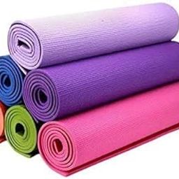 SAKSAA Yoga Mat 60x180cm | Anti-Slip Exercise Mat for Home Workout, Gym & Yoga | Lightweight, Sweat-Resistant, Eco-Friendly Fitness Mat for Men & Women | Thick & Durable Mat-image-1