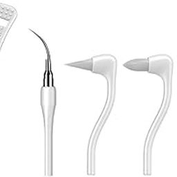 Sonic Led Oral Irrigator Beauty Cleaner Tool White (Five Head)-image-50