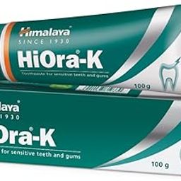 Himalaya HiOra-K toothpaste (100 g) | For sensitive teeth and halitosis | Reduces discomfort from hot and cold stimuli| Helps to prevent oral infections and gum diseases-0