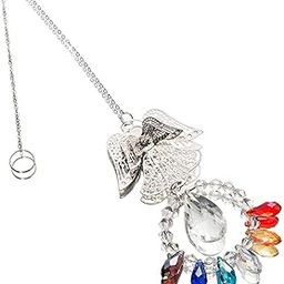 Crystals Rainbow Suncatcher Outdoor Indoor Hanging Ornament Prism Style A-image-63
