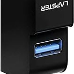 Lapster triport USB hub with 3 Ports (1 USB 3.0 + 2 X USB 2.0) with Hi Speed Data Transfer, Plug & Play USB Hub (Black)-20