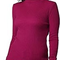 high star Women Acrylic Solid Long Sleeves Turtle Neck Cream-picture-18