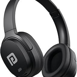 Portronics Muffs M4 Over Ear Bluetooth Headphone with Upto 40 Hours Playtime, Powerful Bass, 40mm Dynamic Driver, BT 5.3V, in-Built Mic, Adjustable Height, Head Cushion, Type C Fast Charging(Black)-picture-12