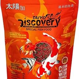 Taiyo Pluss Discovery Special Fish Food - 1 Kg (1.2 Mm Pellets) Pouch | Daily Nutrition Grow Feed for All Tropical and Koi Fishes,All Life Stages-3