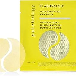 Patchology FlaPATCHOLOGY Eye Mask, Brightening Under Eye Patches for Puffy Eyes and Dark Circles, Vitamin C Serum, Dark Circles Under Eye Treatment, Hydrating Eye Patches for women and men - Pack of 1shpatch Illuminating Eye Gels 1's-16