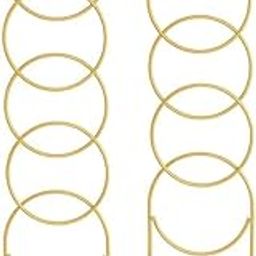 Acrylic Design Art 17.5 Inch Indoor Plant Trellis, Metal, Rectangular, Golden, Pack of 2-image-69