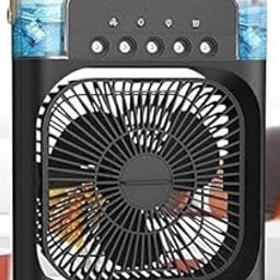 Portable-Air-Conditioner-Small-Ac-Quaite-Personal-Air-cooler-Usb-Power-Mini-Desktop-Cooling-Misting-fan-1/2/3-Timer-With-speed-360-Adjustable-For-Office-Room-Desk-And-Car-(Multi-color)-picture-3